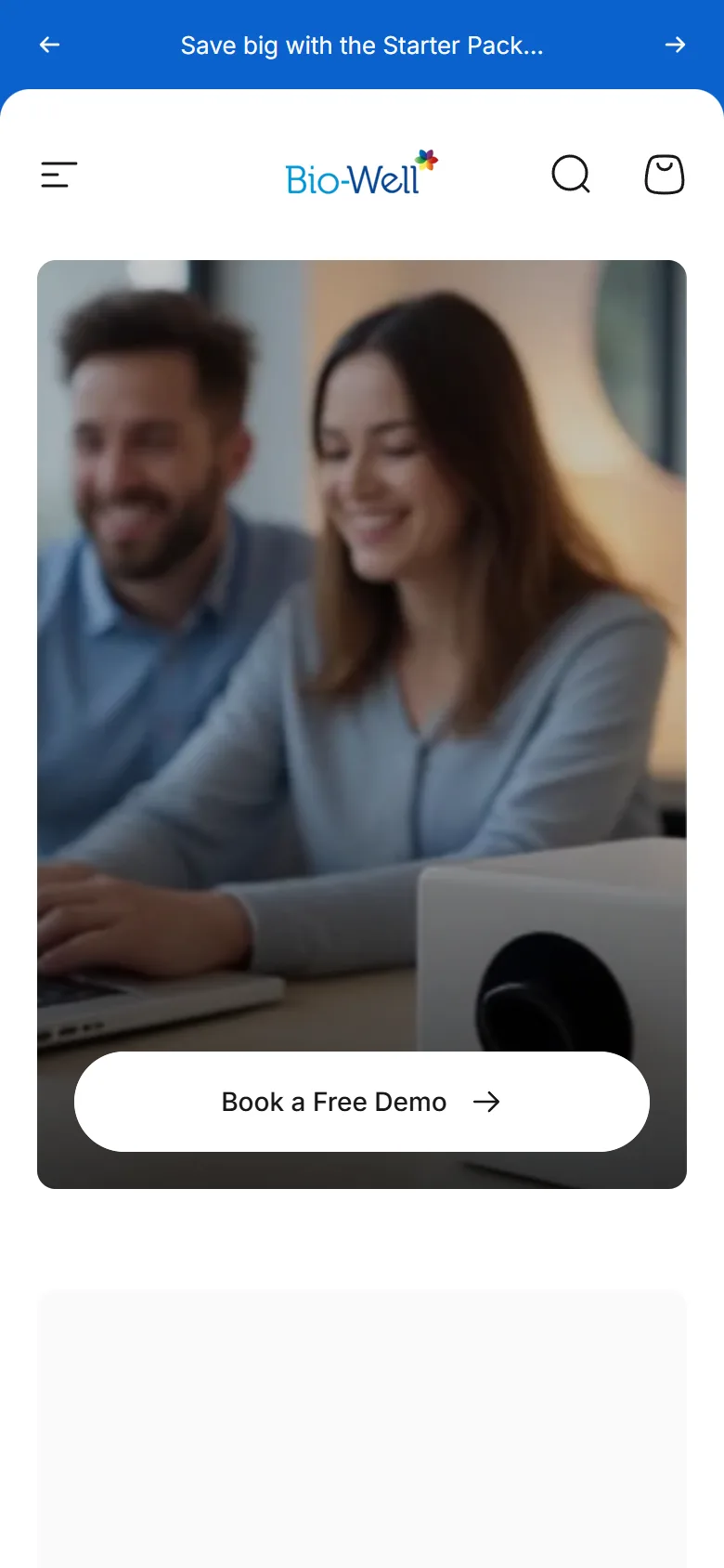 Bio-Well on mobile