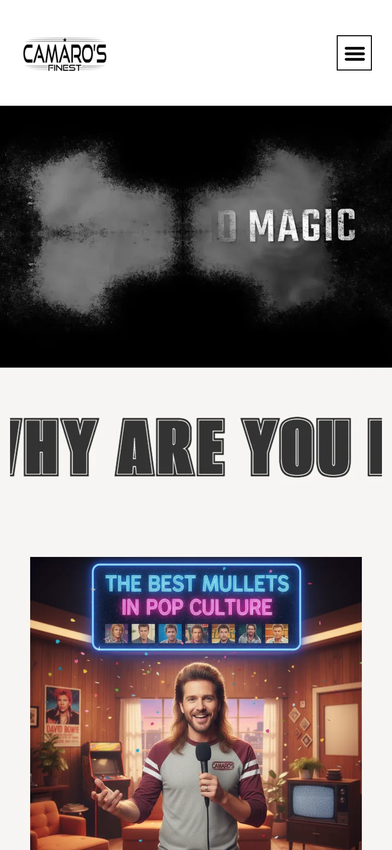 Camaro's Finest on mobile