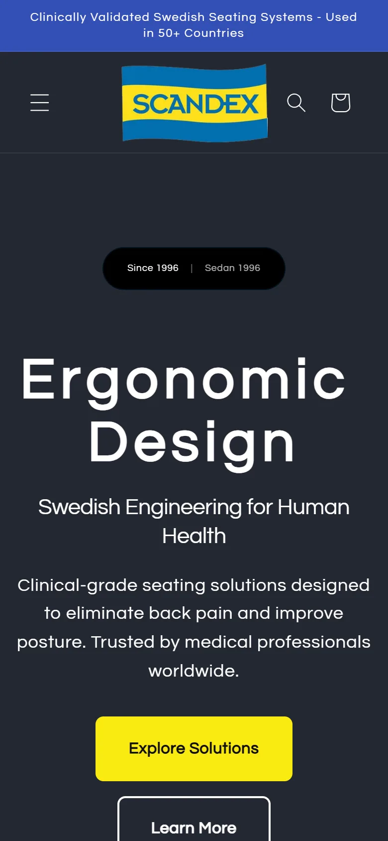 Scandex Chairs on mobile